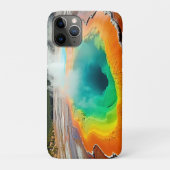 Natuur's kleurrijke Hot Spring Art Case-Mate iPhone Case (Achterkant)