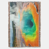Natuur's kleurrijke Hot Spring Art Deken (Voorkant Verticaal)