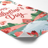 Natuur's Love Symphony Valentijnsdag Poster (Hoek)