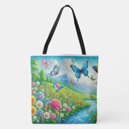 Natuur's magische Canvas tas
