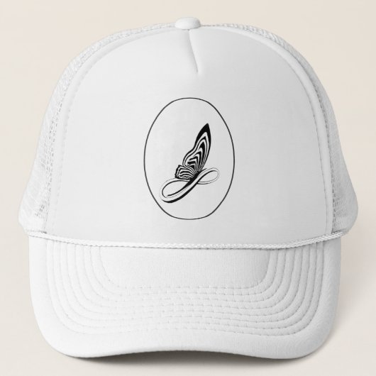natuur's ONEINDIGE VLINDER Trucker Pet (Voorkant)