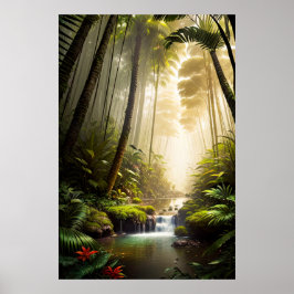 Natuur's Paradise, het verkennen van het weelderig Poster