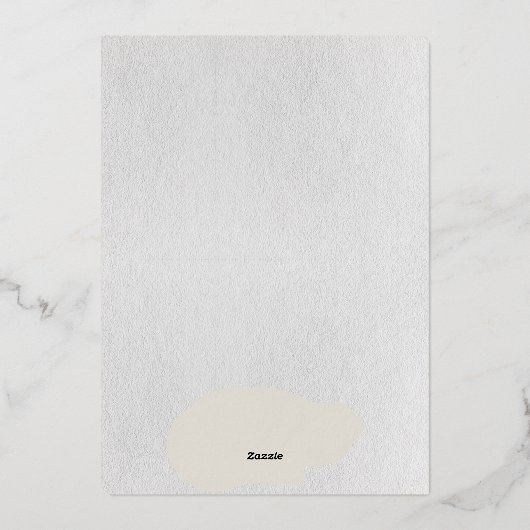 Natuur's Passion: Waterverf bruiloft uitnodiging (Achterkant)