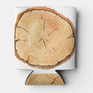Natuur's Rings: Tree Texture Triumph Blikjeskoeler