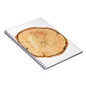 Natuur's Rings: Tree Texture Triumph Notitieboek (Rechterzijde)