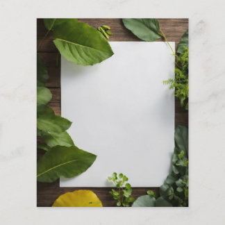 "Natuur's sereniteit" Flyer