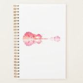 Natuur's Song: Forest Landscape Guitar Art Planner (Voorkant)