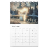 Natuur's Splendor Jaar i2025 Serene Botanische Lan Kalender (Jan 2026)