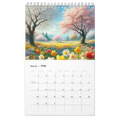 Natuur's Splendor Jaar i2025 Serene Botanische Lan Kalender (Mar 2026)