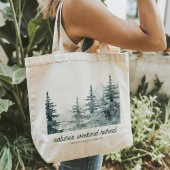 Natuur's Weekend Retreat Bos Bachelorette Tote Bag