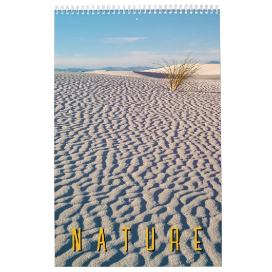 Natuurscènes  kalender (Hoes)