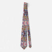 Natuursteen, authentieke kleuren en ontwerp stropdas (Voorkant)