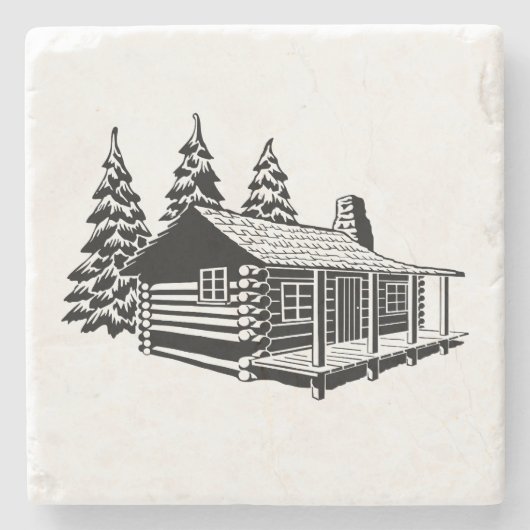 NATUURSTENEN COASTERS, BLOCKHUT STENEN ONDERZETTER (Voorkant)