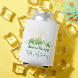 Natuurtherapie Familie camping gepersonaliseerd Blikjeskoeler