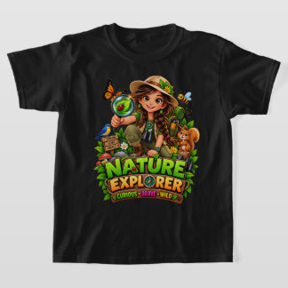 Natuurverkenner Kids Outdoor Avontuur T-Shirt