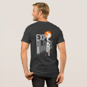 Natuurverkenning (2) | Mannen Tri-Blend Shirt (Voorkant)