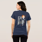 Natuurverkenning (2) | Vrouwen Tri-Blend Shirt (Achterkant volledig)