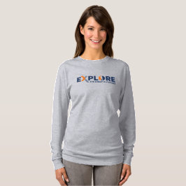 Natuurverkenning | Dames Lange Mouwen T-shirt