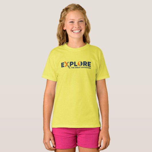 Natuurverkenning | Kinderen T-shirt (Voorkant volledig)