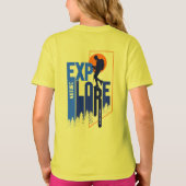 Natuurverkenning | Kinderen T-shirt (Achterkant)