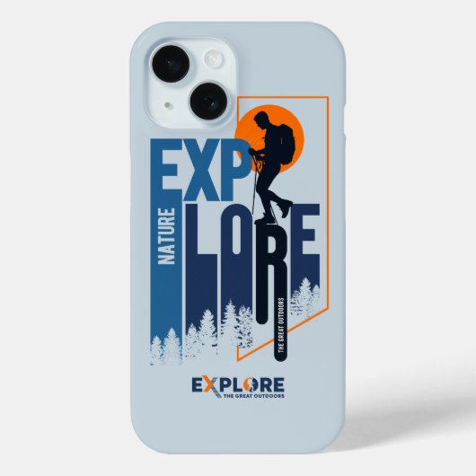Natuurverkenning | Mannen - Case-Mate iPhone Case (Achterkant)