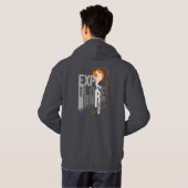 Natuurverkenning | Mannen Hoodie (Achterkant volledig)