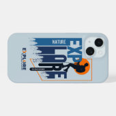 Natuurverkenning | Mannen - iPhone 15 Case (Achterkant horizontaal)