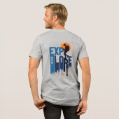 Natuurverkenning | Mannen Tri-Blend Shirt (Voorkant)