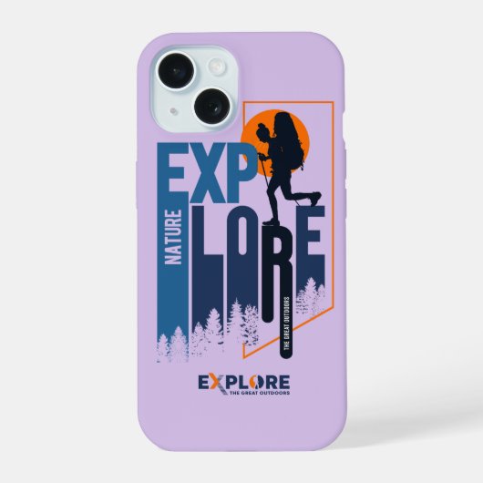 Natuurverkenning | Vrouwen - iPhone 15 Case (Achterkant)