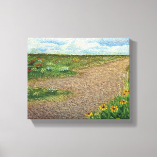 Natuurwandeling Canvas Afdruk