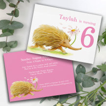 Natuurwandeling echidna meisjes 6e verjaardagsuitn