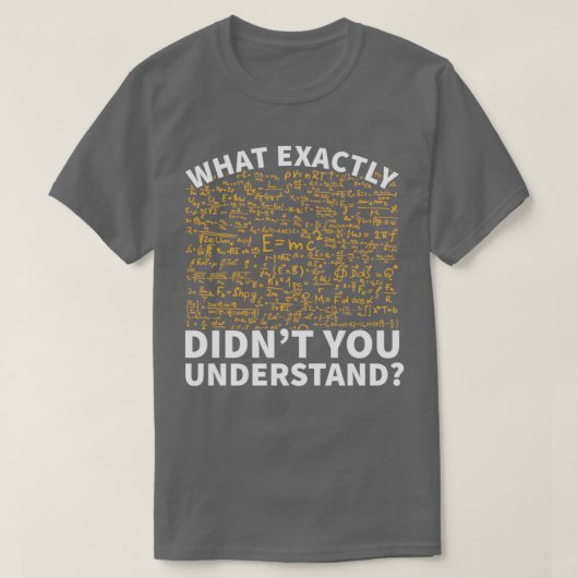 Natuurwetenschappen leraar t-shirt (Design voorkant)