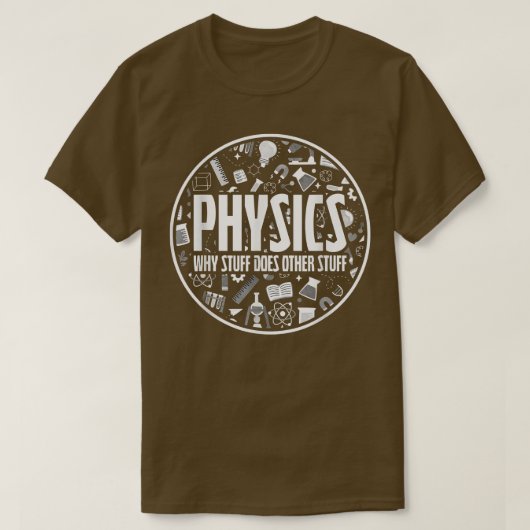 Natuurwetenschappen T-shirt (Design voorkant)