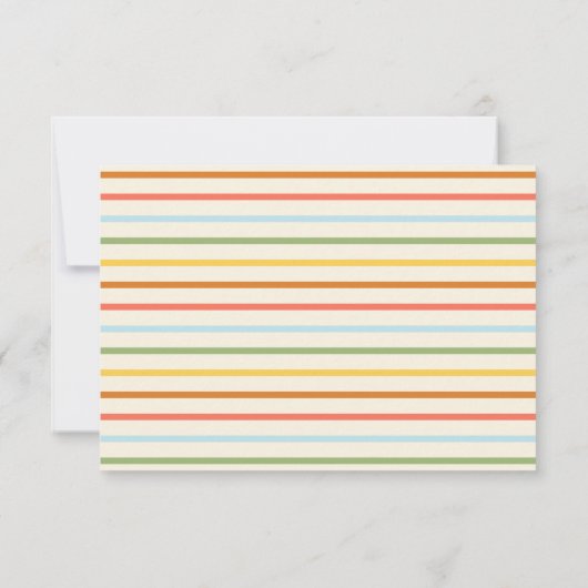 Natuurwonder Dankjewel Briefpapier Landschapscorre Bedankkaart (Achterkant)