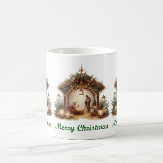 Natvity Coffee Mok (Center)