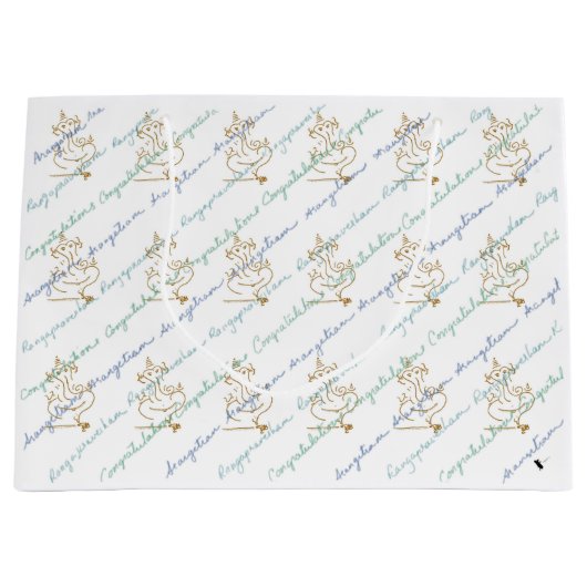 Natya_GiftBag_Ganesha_Arangetram Groot Cadeauzakje (Voorkant)