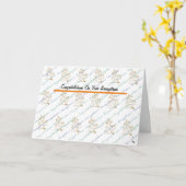 Natya_Sangeetha_Arangetram_felicitaties Kaart (Gele Bloem)