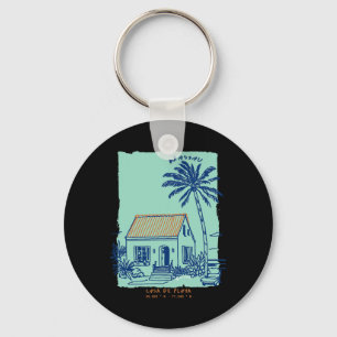 Nau Hamas Souvenir Antieke Caribische Cruise Kunst Sleutelhanger
