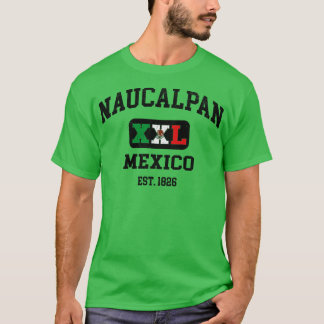 Naucalpan Mexico XXL Atletisch ontwerp T-shirt