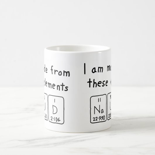 Naud periodieke lijstnaam mok (Center)