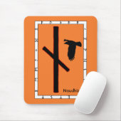 Naudhiz - Rune of Overcoming Muismat (Met muis)