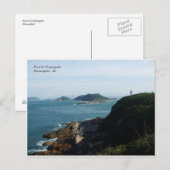 naufragados, Farol de Naufragados, Florianópolis . Briefkaart (Voorkant / Achterkant)