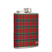 Naughton Tartan Monogram Rood Plaid Heupfles (Rechts)