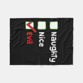 Naughty6 Fleece Deken (Voorkant (Horizontaal))