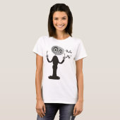 Naughty Alien - wees me aan! T-shirt (Voorkant volledig)