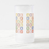 Naughty Alphabets mok - kies stijl & kleur (Center)