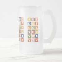Naughty Alphabets mok - kies stijl & kleur