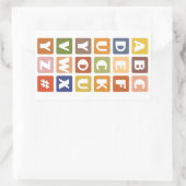 Naughty Alphabets stickers (Tas)