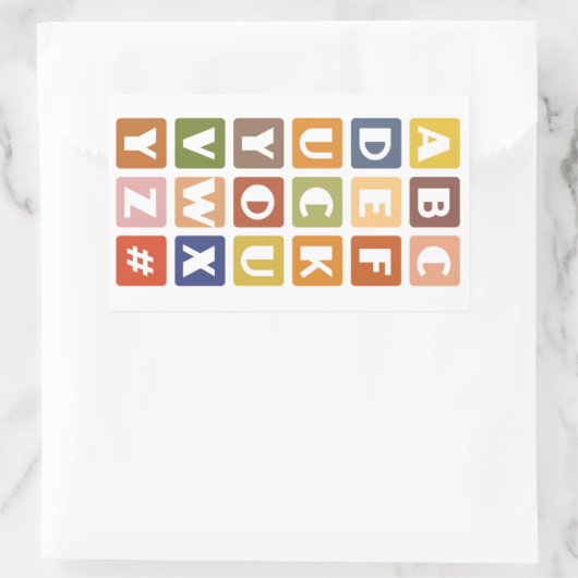 Naughty Alphabets stickers (Tas)