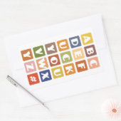 Naughty Alphabets stickers (Envelop)